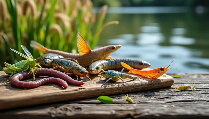 What are the best natural baits for freshwater fishing?